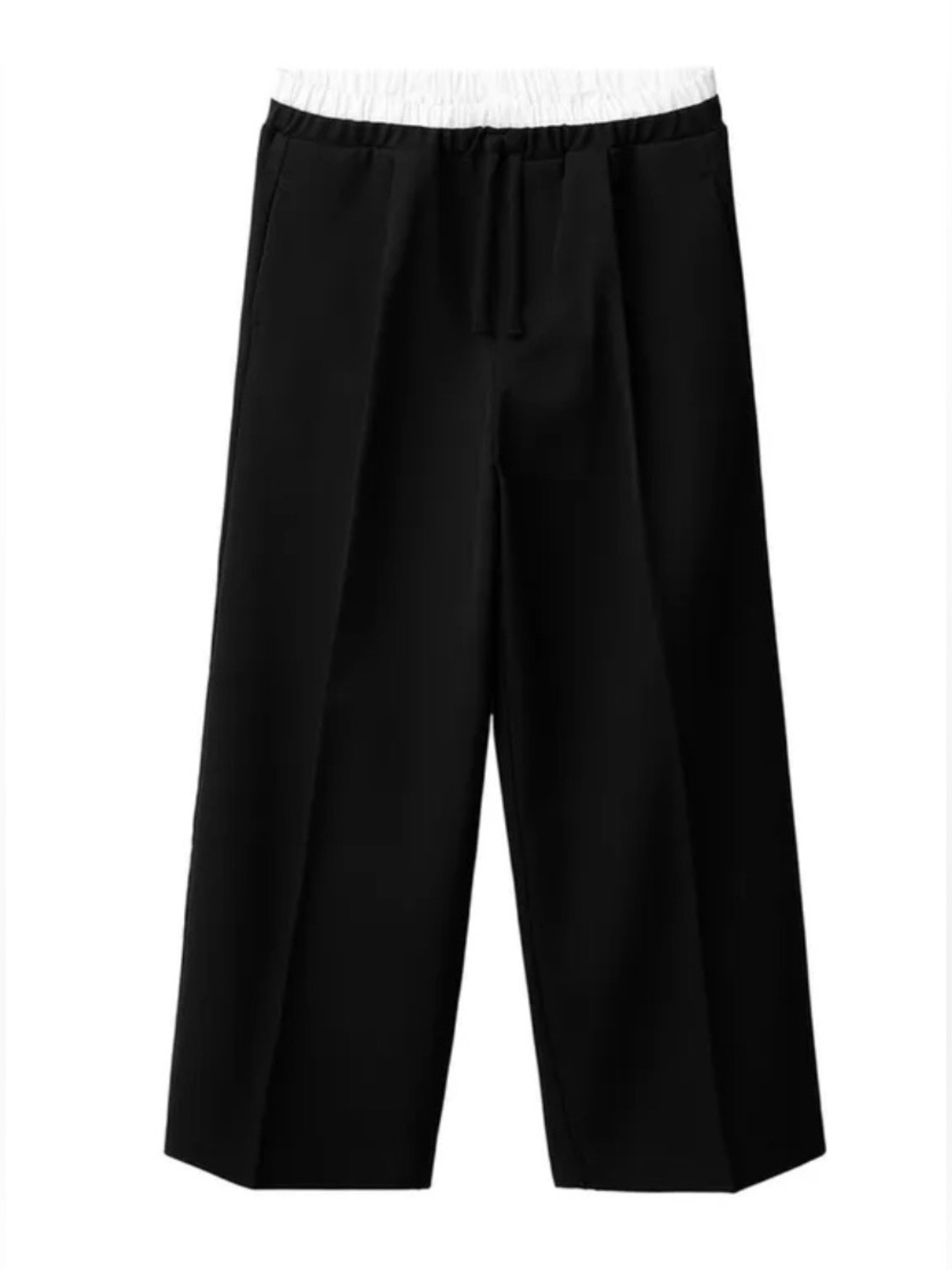 EUC Zara Kids Wide Leg Double Waistband Pants